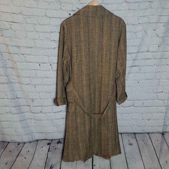 Plaid Long Jacket   - Picture 4 of 9